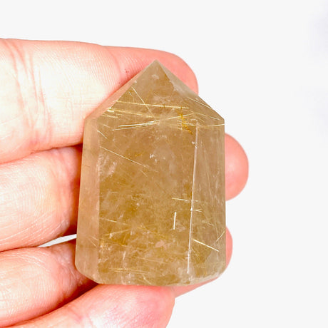 Golden rutile quartz point 40-50g RTQP-50 - Nature's Magick