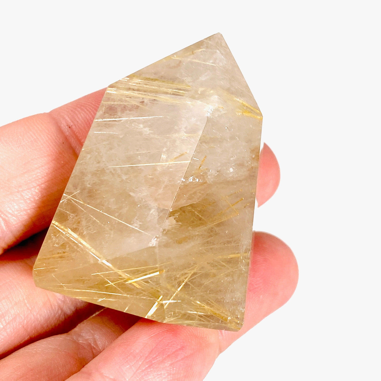 Golden rutile quartz point 60-70g RTQP-70 - Nature's Magick