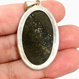 Goldsheen obsidian oval pendant KPGJ2250