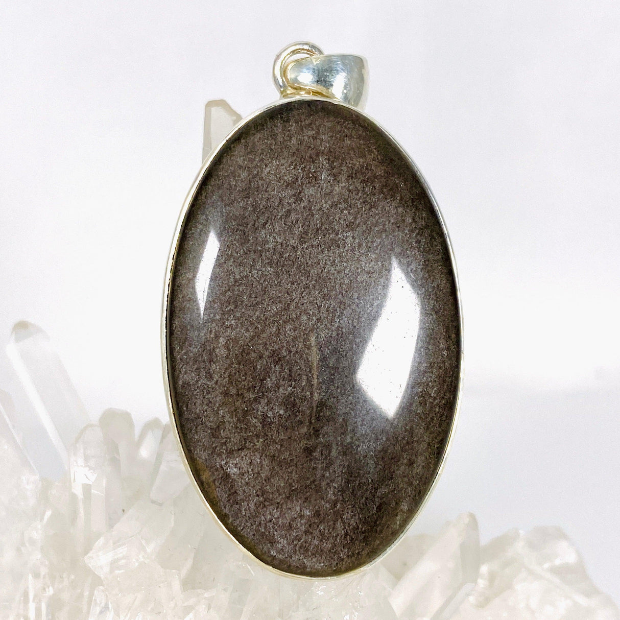 Goldsheen Obsidian oval pendant KPGJ3886 - Nature's Magick