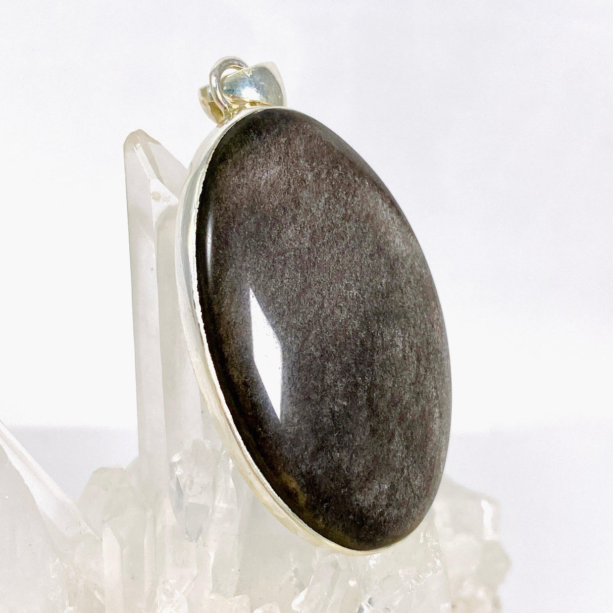 Goldsheen Obsidian oval pendant KPGJ3886 - Nature's Magick