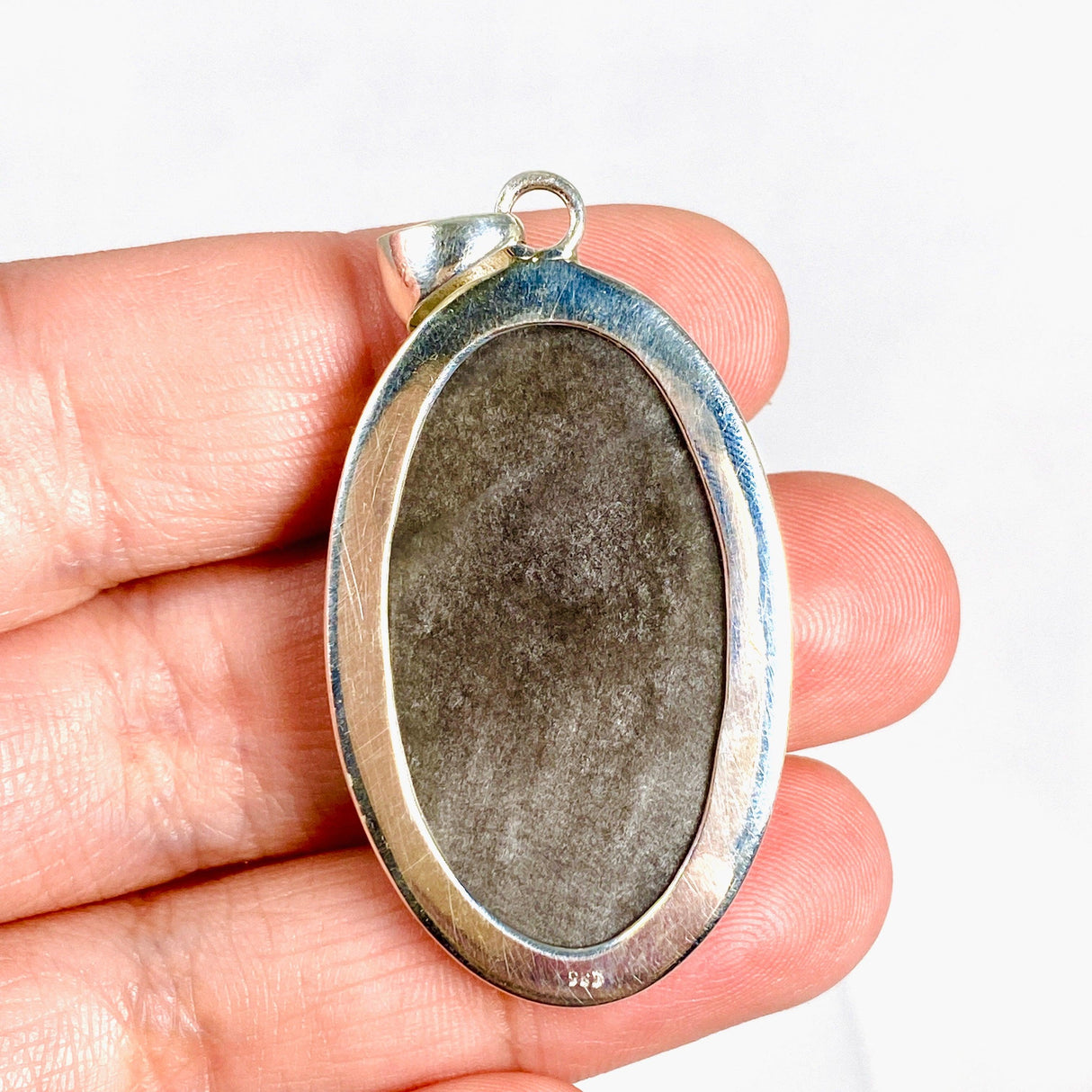 Goldsheen Obsidian oval pendant KPGJ3886 - Nature's Magick