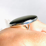 Goldsheen Obsidian oval ring s.11 KRGJ2920 - Nature's Magick