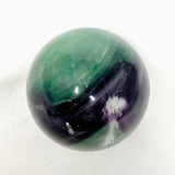 Green and Purple Fluorite Sphere FLS-13 - Nature's Magick