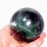 Green and Purple Fluorite Sphere FLS-13 - Nature's Magick