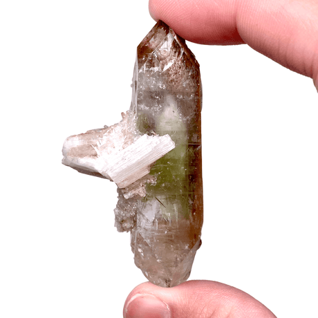 Green Apophyllite on Stilbite from Pachora, India GAS-28 - Nature's Magick