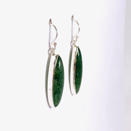 Green Aventurine Marquise Earrings KEGJ1413 - Nature's Magick