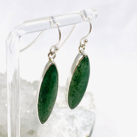 Green Aventurine Marquise Earrings KEGJ1413 - Nature's Magick