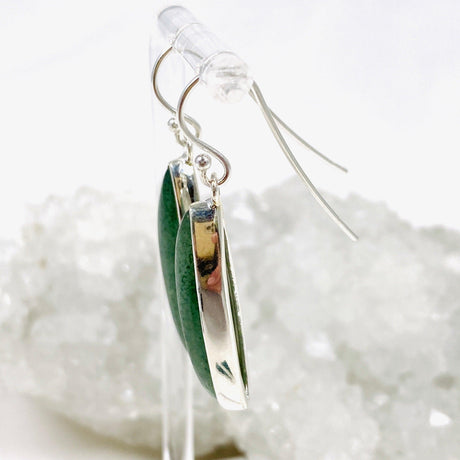 Green Aventurine Marquise Earrings KEGJ1413 - Nature's Magick