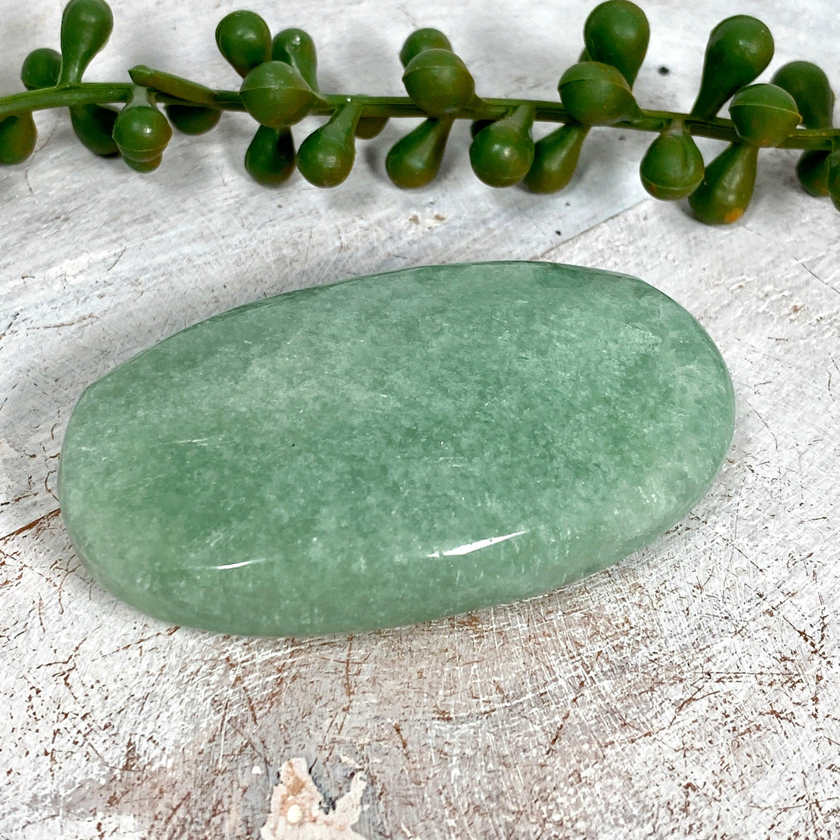 Green Aventurine Palmstone C1440 - Nature's Magick