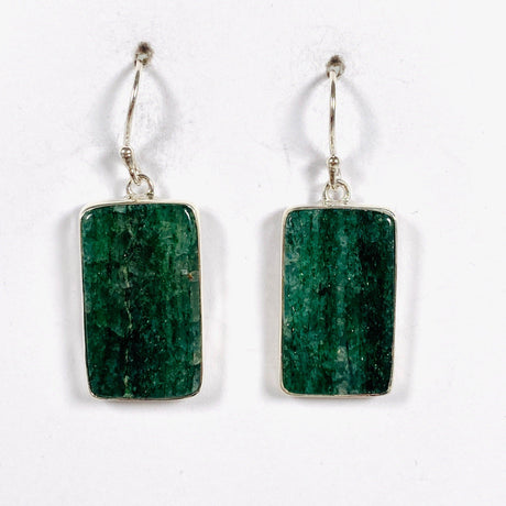 Green Aventurine Rectangular Earrings KEGJ1412 - Nature's Magick