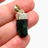 Green Tourmaline Raw Crystal Pendant PPGJ926