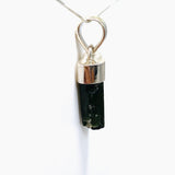 Green Tourmaline Raw Crystal Pendant PPGJ926