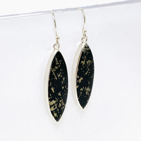 Healer's Gold Marquise Earrings KEGJ1480 - Nature's Magick