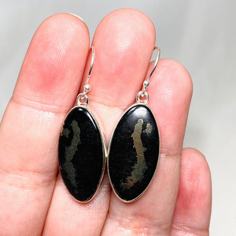 Healer's Gold Oval Earrings KEGJ1478 - Nature's Magick