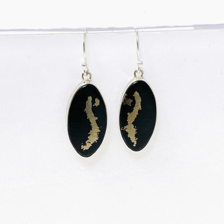 Healer's Gold Oval Earrings KEGJ1478 - Nature's Magick