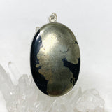 Healer's Gold Oval Pendant KPGJ4376 - Nature's Magick