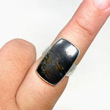 Healer's Gold Rectangle Ring Size 9 KRGJ3198 - Nature's Magick