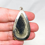 Healer's Gold Teardrop Pendant with Brass Accents KPGJ4379 - Nature's Magick