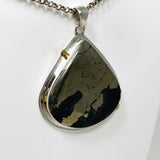 Healer's Gold Teardrop Pendant with Brass Accents KPGJ4380 - Nature's Magick