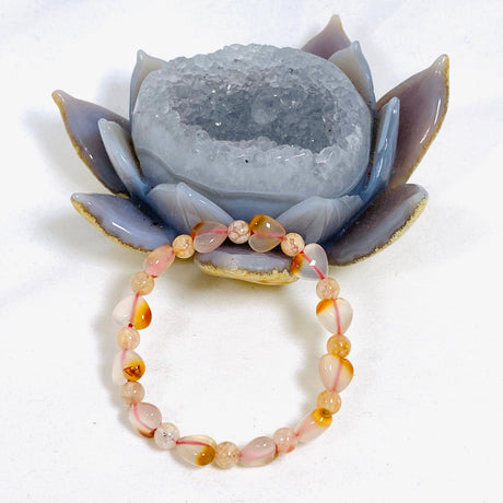 Heart Gemstone Bracelet - Nature's Magick