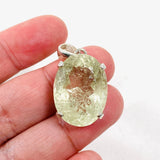 Heliodor Beryl Faceted Oval Pendant PPGJ538 - Nature's Magick