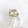 Heliodor Golden Beryl Faceted Oval Ring Size 6.5 PRGJ324 - Nature's Magick