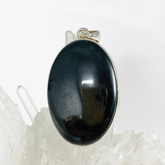 Hematite Oval Pendant KPGJ2998 - Nature's Magick