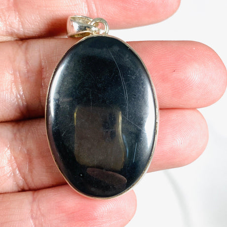 Hematite Oval Pendant KPGJ2998 - Nature's Magick