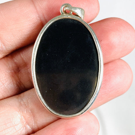 Hematite Oval Pendant KPGJ2998 - Nature's Magick