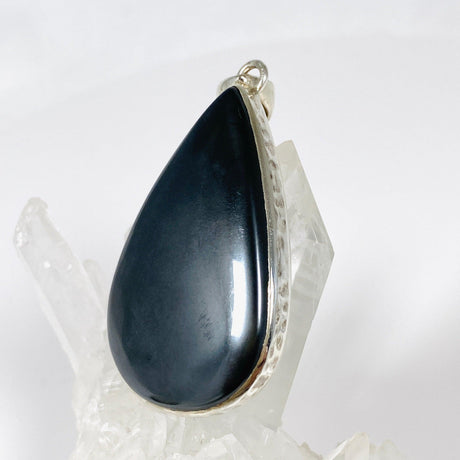 Hematite Teardrop Pendant KPGJ2997 - Nature's Magick