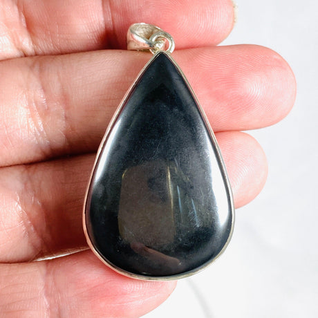 Hematite Teardrop Pendant KPGJ2997 - Nature's Magick