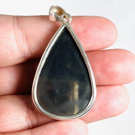 Hematite Teardrop Pendant KPGJ2997 - Nature's Magick