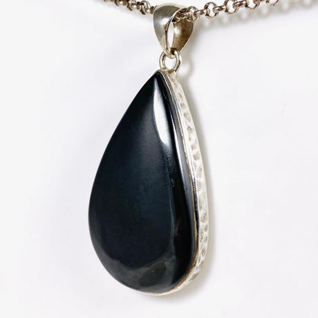 Hematite Teardrop Pendant KPGJ2997 - Nature's Magick