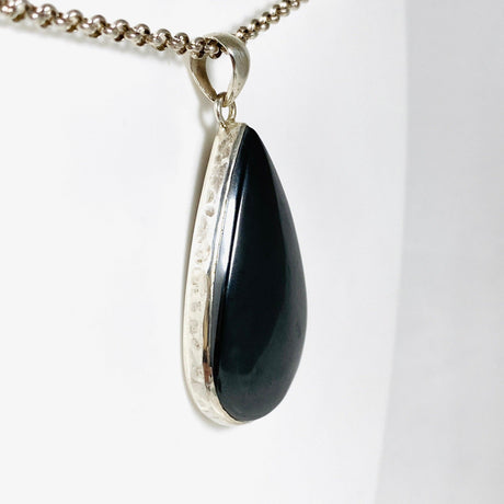 Hematite Teardrop Pendant KPGJ2997 - Nature's Magick