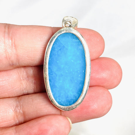 Hemimorphite Oval Pendant KPGJ4192 - Nature's Magick