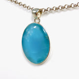 Hemimorphite Oval Pendant KPGJ4195 - Nature's Magick