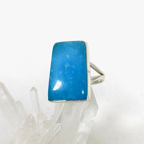 Hemimorphite Rectangular Ring Size 8 KRGJ3116 - Nature's Magick