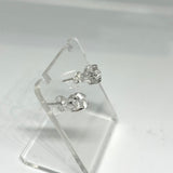 Herkimer Diamond 4-claw Set Stud Earring PSE014