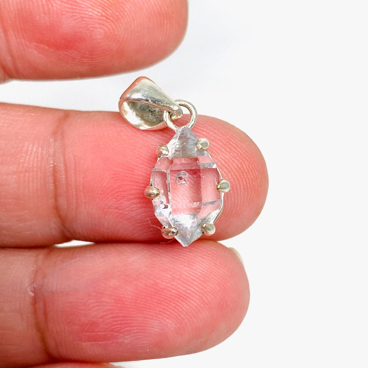 Herkimer Diamond Crystal Pendant BTP-10 - Nature's Magick