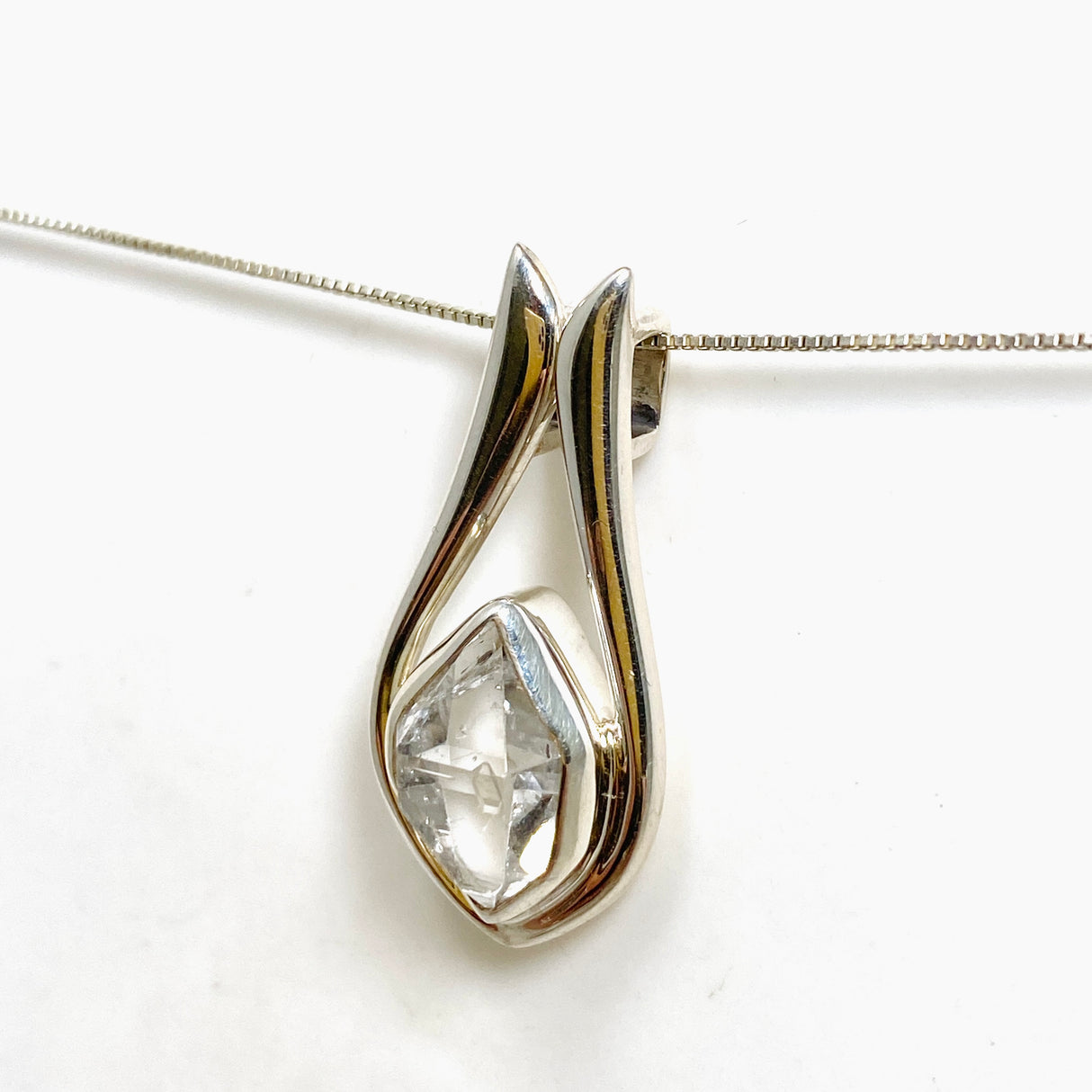 Herkimer Diamond Crystal Pendant BTP-101