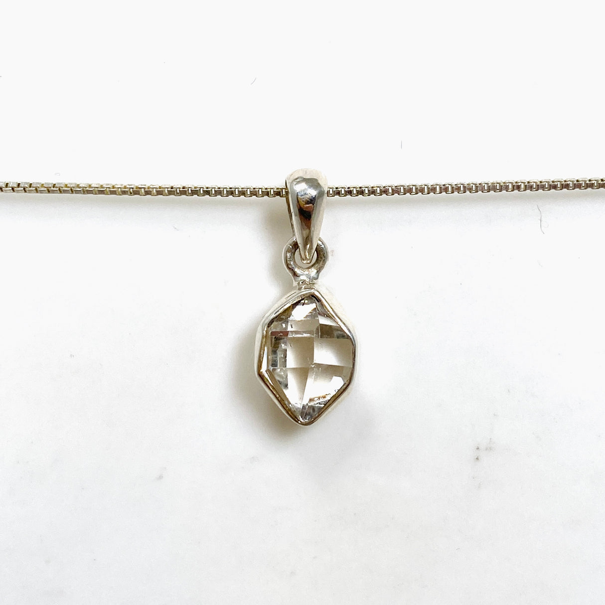 Herkimer Diamond Crystal Pendant BTP-105