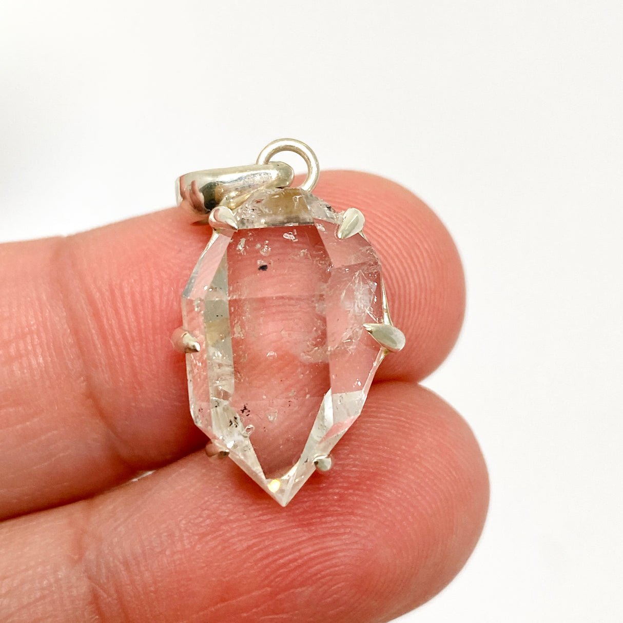 Herkimer Diamond Crystal Pendant BTP-98