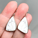 Howlite Freeform Earrings KEGJ1489 - Nature's Magick