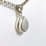 Howlite Teardrop Pendant KPGJ4149 - Nature's Magick