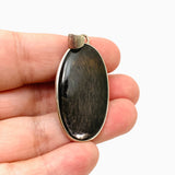 Hypersthene oval pendant KPGJ3062