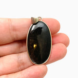 Hypersthene oval pendant KPGJ3062