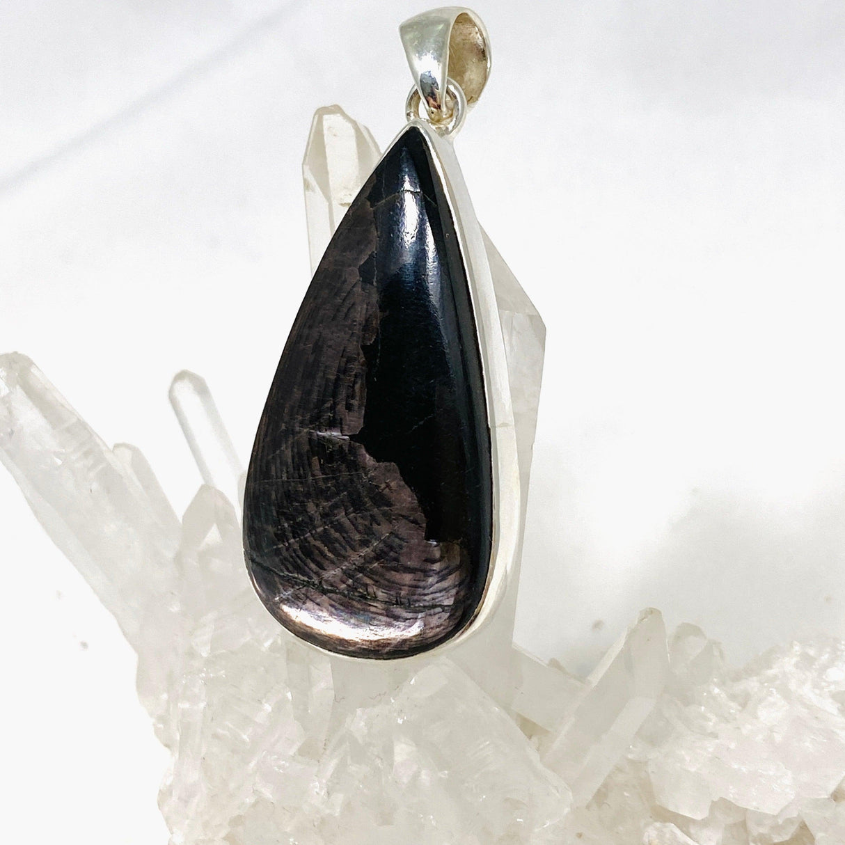 Hypersthene Teardrop Pendant KPGJ4266 - Nature's Magick