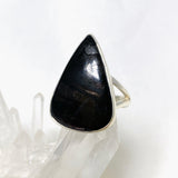 Hypersthene Teardrop Split Band Ring Size 8 KRGJ3150 - Nature's Magick