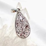 Lepidicrocite in Quartz (Inclusion Quartz)Teardrop Cabochon Pendant PPGJ823